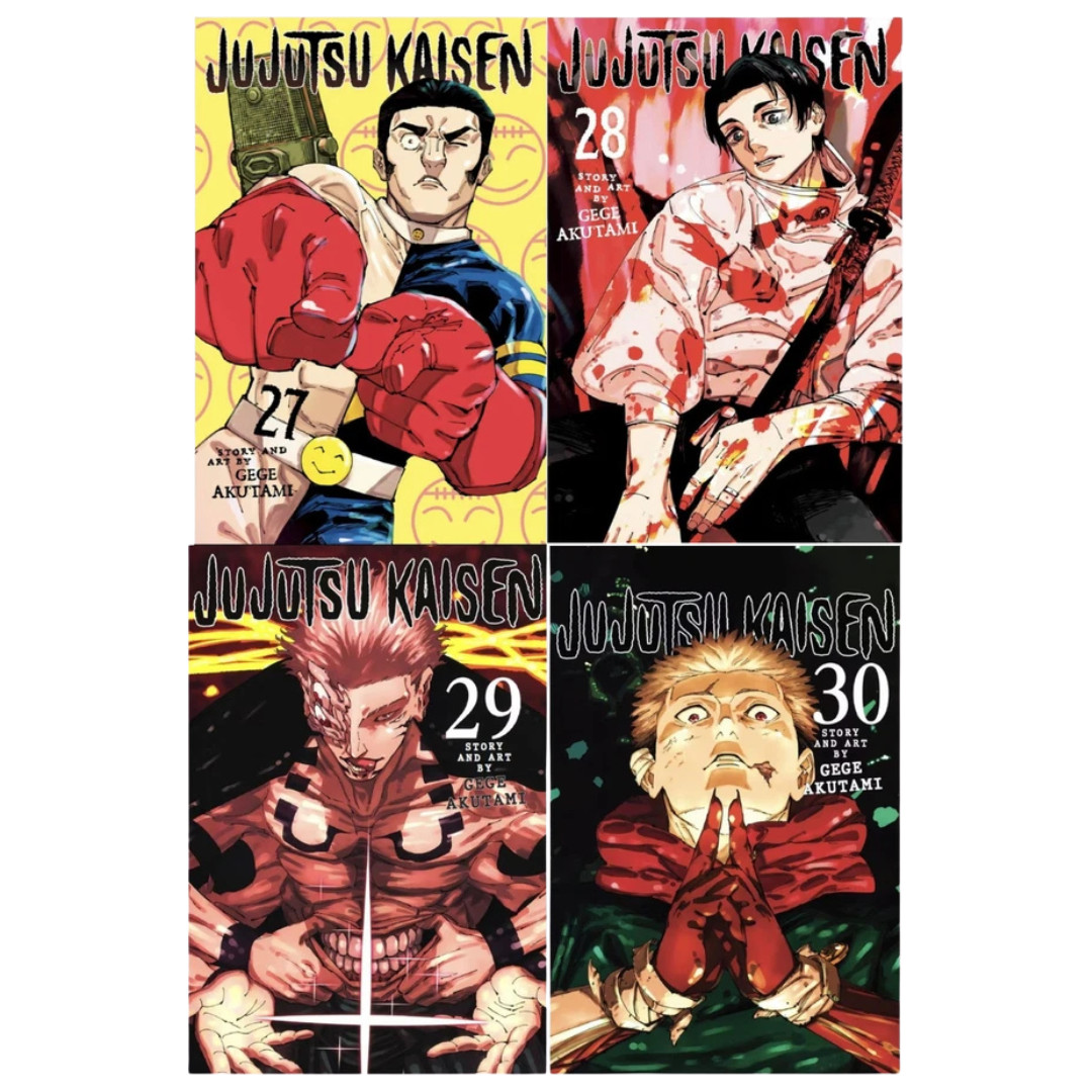 Jujutsu Kaisen Loose Latest Vol. 27,28,29,30 Manga English Version Comic Book