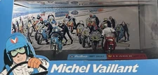 Altaya 1/43 Collection Michel Vaillant MV40 Vaillante GP 500 & Leader Mach 1