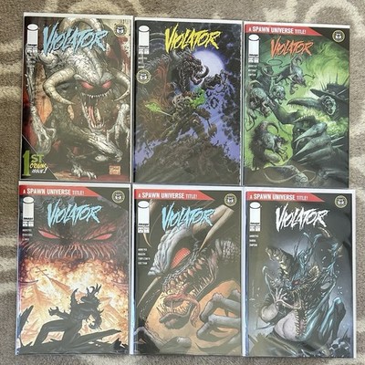 Violator Spawn #1,2,3,4,5,6 NM Set Todd McFarlane