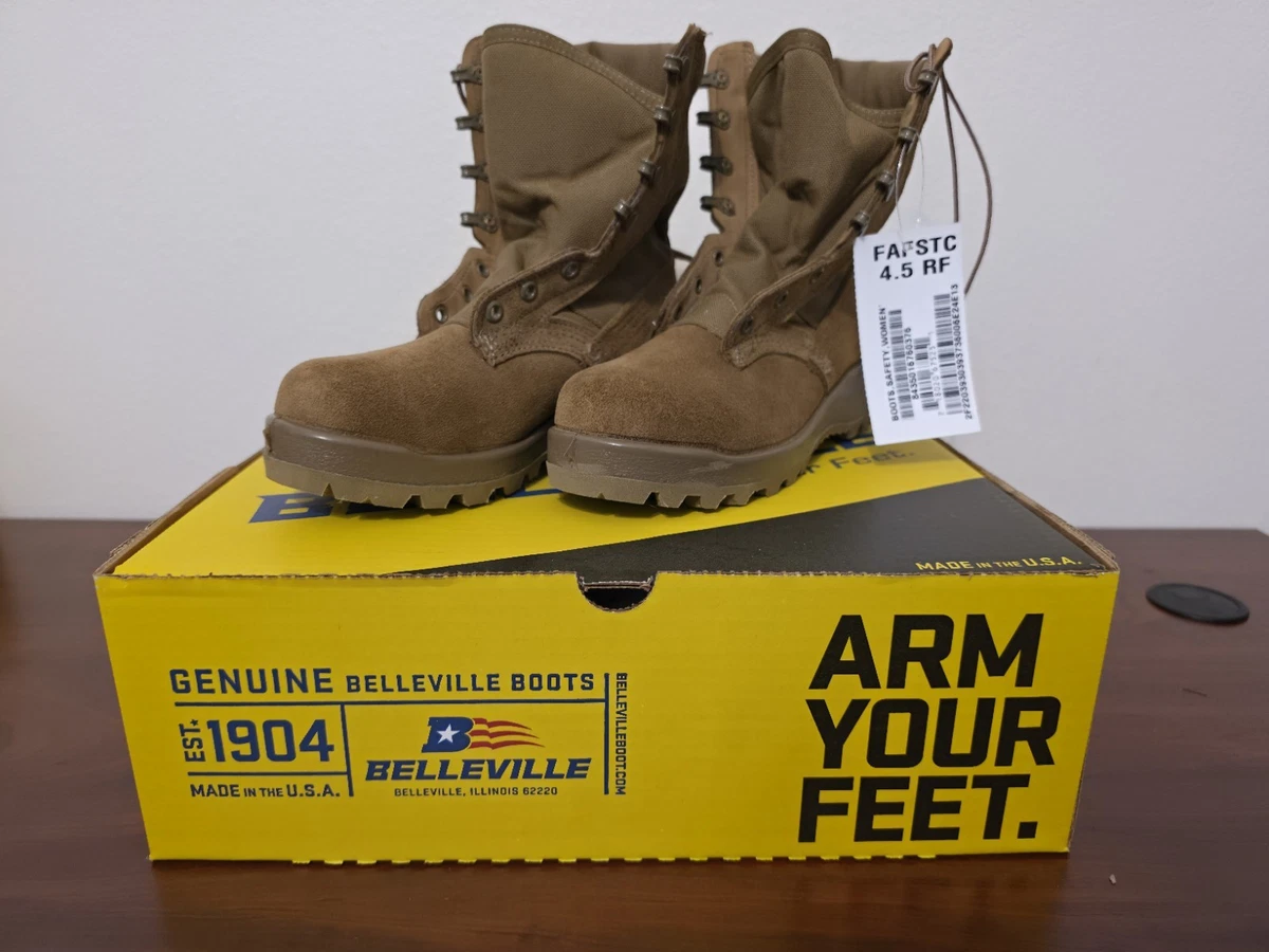 Belleville C312ST Boots Mens Size 6.5R Coyote Steel Toe Hot Weather Combat NWT Belleville C312ST Military Combat Boots | Mercari main image 2