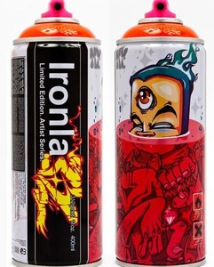 Ironlak Wanyology Blood Spray Paint Limited Edition Artist Series 1/500