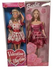 Lot Of 2 Vintage Valentine Barbie Dolls Valentine Romance 2003 New