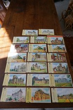 lot 20 buvards publicitaires anciens Biscotte Grégoire Châteaux (2) blotters