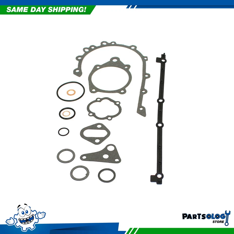 Juego de juntas inferiores DNJ LGS1119 para 81-91 Jeep Cherokee CJ7 4,0 L L6 OHV 12v Foto 4 de 4