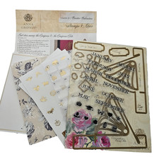 Anna Griffin Create 10 Creative Calendars Partial Class Kit - READ