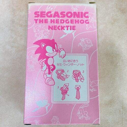 Juego de 6 corbatas de cuello SEGA Sonic the Hedgehog 1994 sin usar de colección limitada Japón rara - Imagen 8 de 18