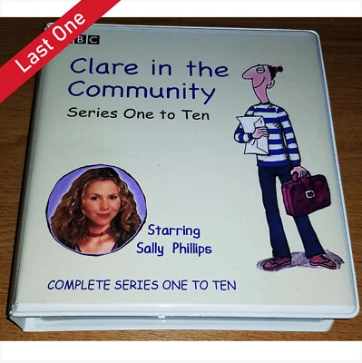 Clare in the Community Complete Series 1 to 10 Box Set 30 CD's BNIB