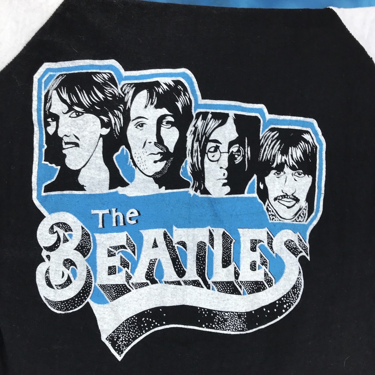 r*1様 激レア80s Beatles Forever World Tour 1 vintage 80s THE BEATLES FOREVER CONCERT JERSEY T-Shirt XXS