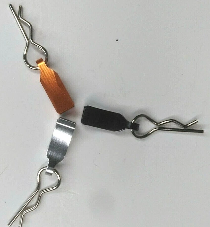 NEW Aluminum Body Clips with Aluminum Mount For Rc Traxxas, Armma, RedCat - Image 3 of 4