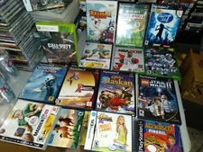 LOT OF 28+RARE vintage video game CASES&MANUALS ONLY☆,NO GAMES☆, SHELF1g