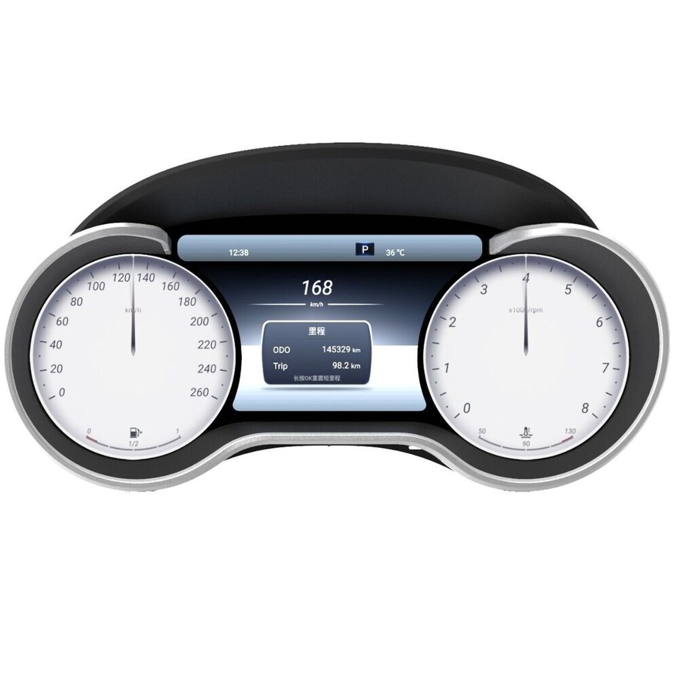 For Mercedes R/ML/GL-Class W251 X164 W164 Digital Instrument Cluster ...