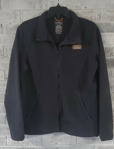LL Bean Zip Up Fleece Jacket Misses 