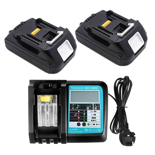 Reemplazo para batería Makita 18V BL1850B BL1860 BL1830B BL1815N LXT400 194205-3 - Imagen 20 de 59