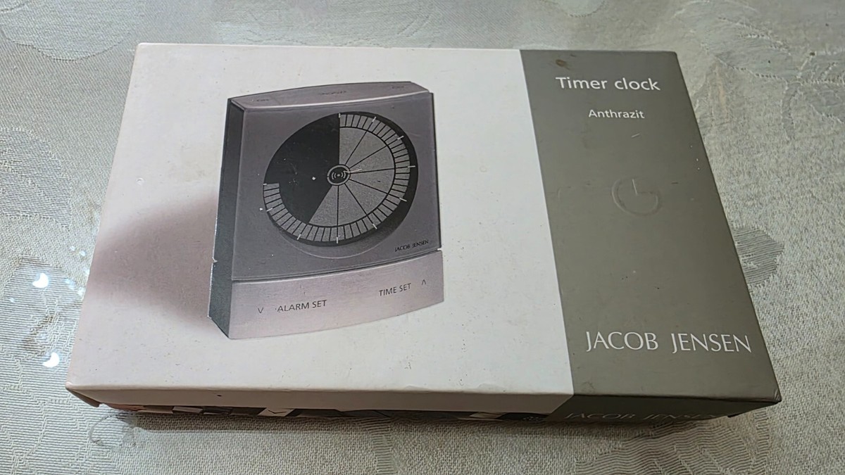 JACOB JENSEN デジタル置時計 jacob jensen timer clock | eBay