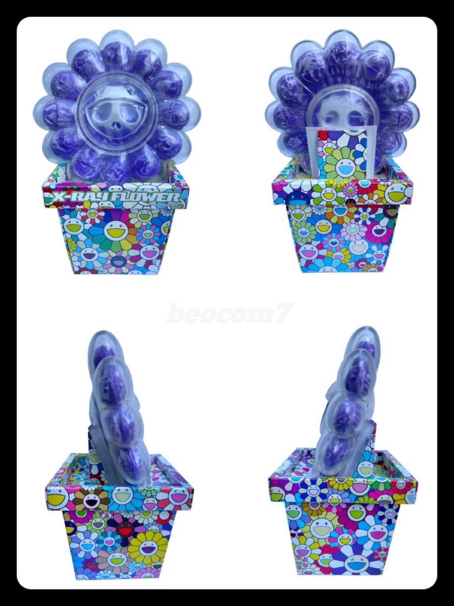 Secretbase × 村上隆 お花 カイカイキキ X-RAY 11月27日（水）12時よりWEB SHOPにて、『X-RAY FLOWER
