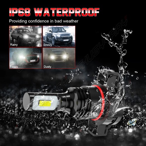 9005 H11 5202 LED Headlight + Fog Light Bulbs for Chevy Suburban Tahoe 2007-2014 - Bild 15 von 16
