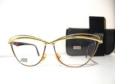 Gianni Versace occhiali da sole montatura vintage Butterfly Eyeglasses V39 NOS