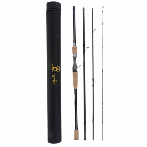Canne da pesca casting in fibra di carbonio