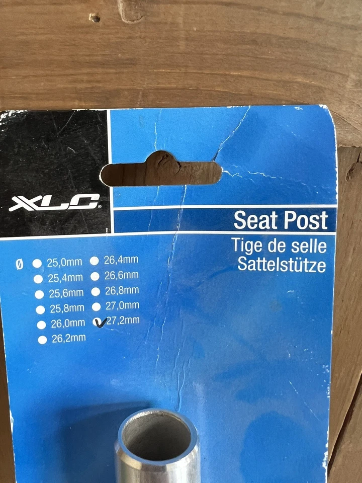 XLC 27.2 Aluminum road bike mountain bike 300mm Seatpost  - Image 2 of 3