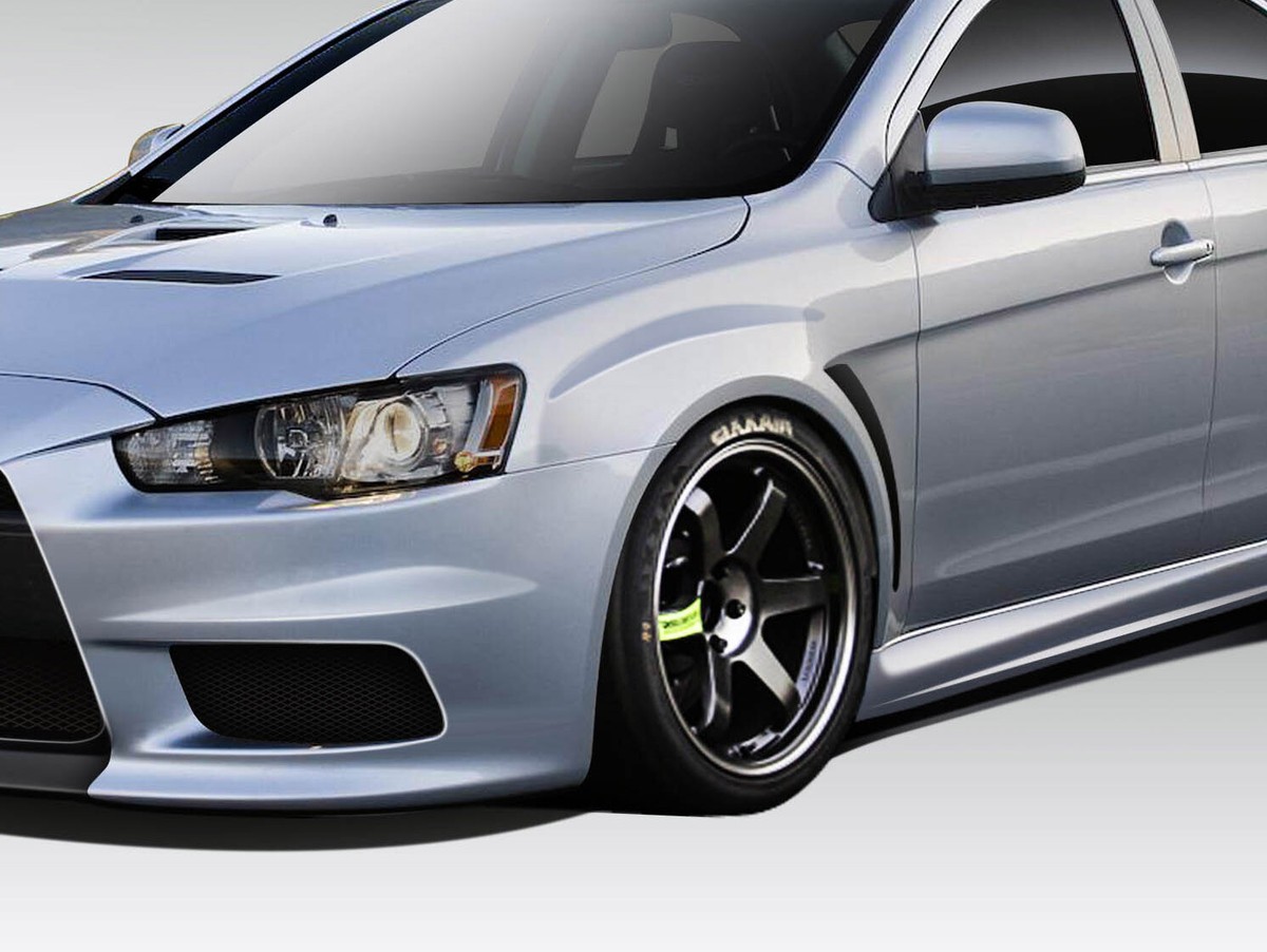 08-17 Mitsubishi Lancer EVO X V3 Duraflex Body Kit- Fenders