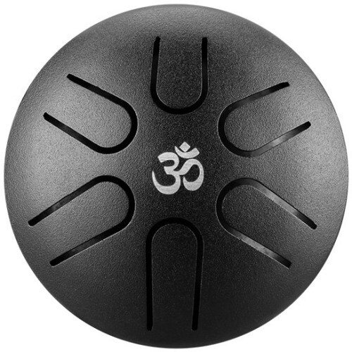 Поворотный барабан TD6-3-CBK Угольно-черный A-Dur Pentatonik Mini Tongue, инкл. Zubehör Neu