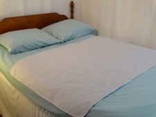 36 X 59 Washable Bed Pads for Incontinence, Leakproof. 2 Pads/Pkg. Free Shipping