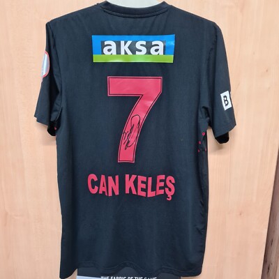 MatchWornShirt Can Keles Fatih Karagümrük incl. Autograph and COA