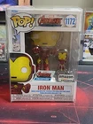 Funko POP! Marvel Avengers Iron Man #1172 + Pin Amazon Exclusive W/ Protector