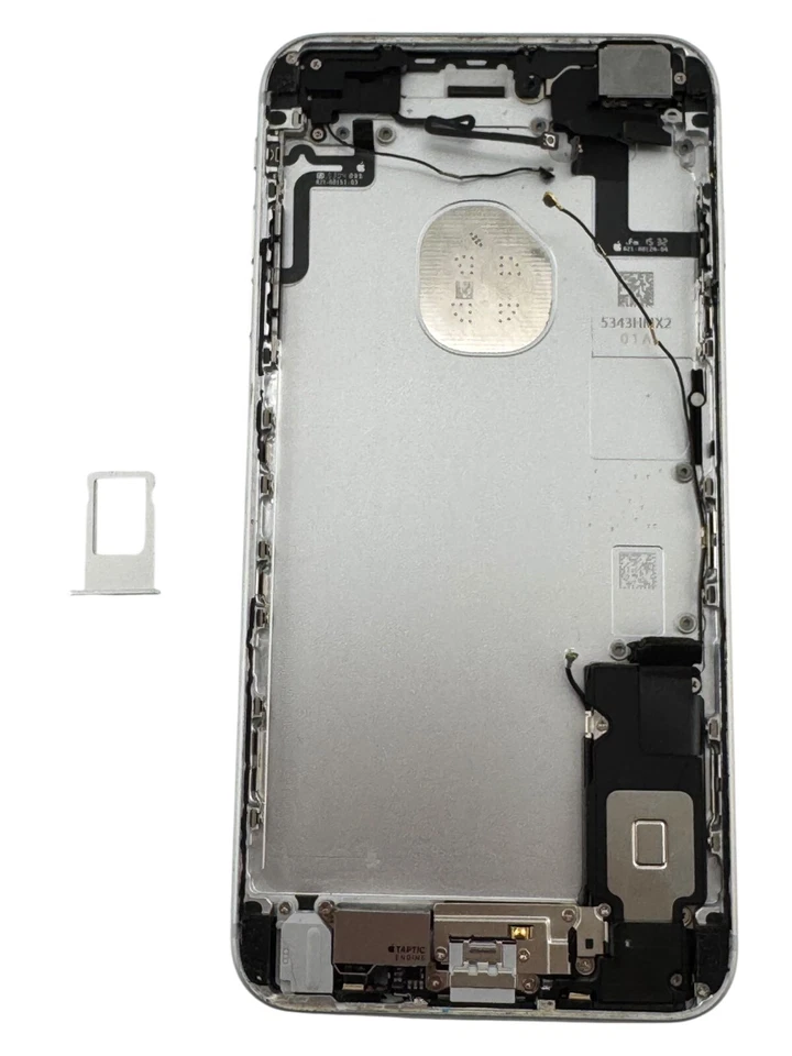 ✅ Carcasa Carcasa Trasera Marco Original iPhone 6s Plus A1634・Plateado ✅ Foto 3 de 3