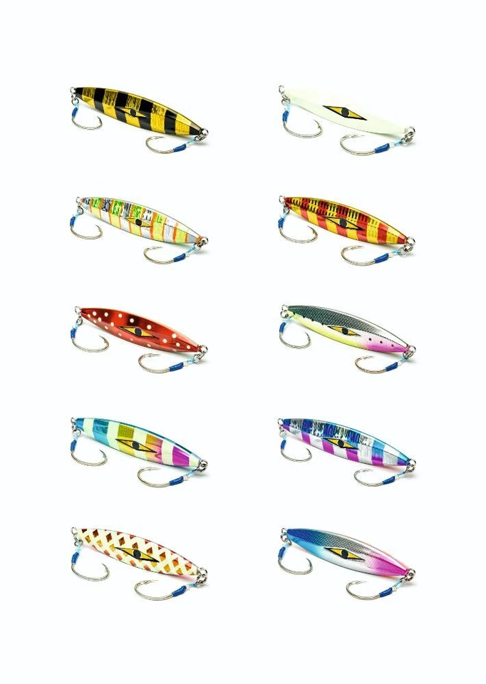 Mustad Staggerbod Jig Jig-Köder Pilker 150g-300g Salzwasserköder Jiggen Pilken - Bild 2 von 4