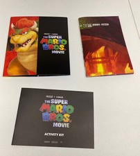 The Super Mario Bros Movie Xfinity Rewards Popcorn Holder Activity Book Poster