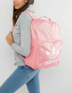 adidas classic trefoil backpack pink