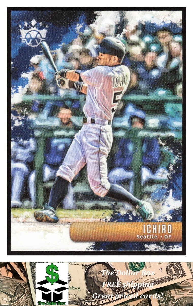 2019 Panini Diamond Kings Mid-Swing #80b Ichiro - Seattle Mariners