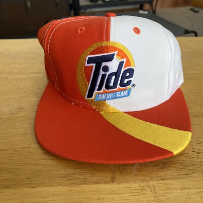 Vintage Tide Racing Team Snapback Cap Made in USA Hat NASCAR