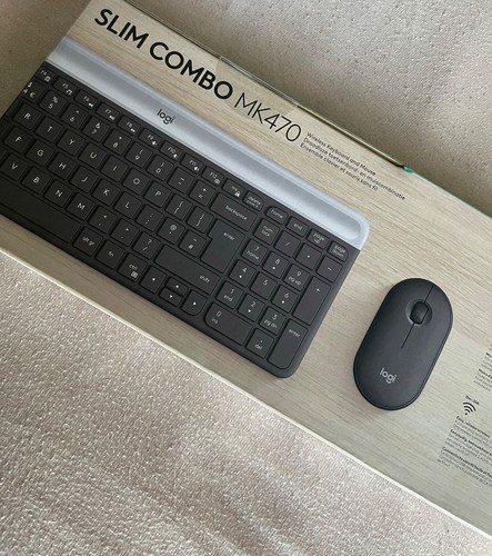 Logitech Slim Combo MK470 (Keyboard & Mouse) (Brand New Sealed) - Picture 4 of 8