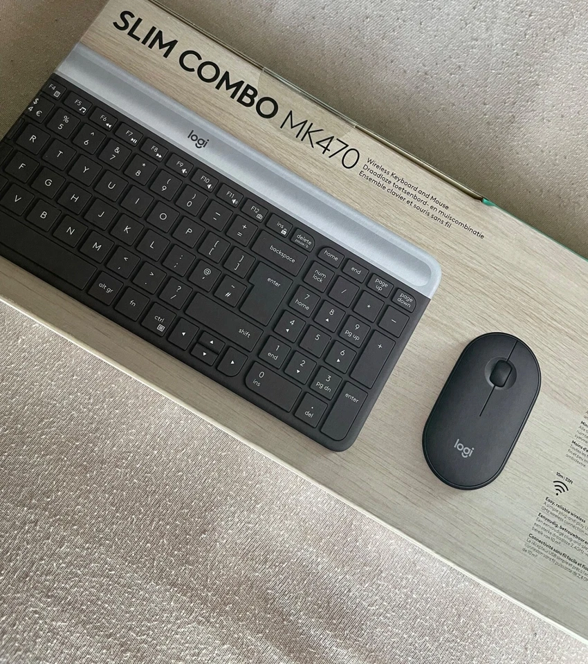 Logitech Slim Combo MK470 (Keyboard & Mouse) (Brand New Sealed) - Image 4 of 4