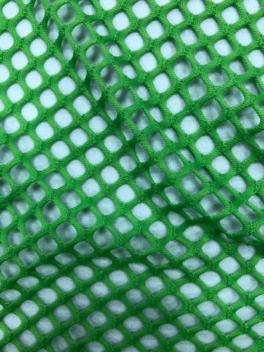Diamond Fish Net Fabric Dress Clothing Airtex Stretch Vests Bridal 170cm Plain - Picture 7 of 35
