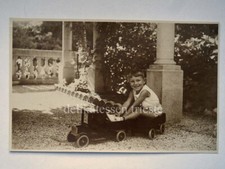 TRIESTE bambino giocattolo camion 1931 vecchia cartolina 
