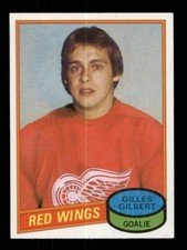 1980-81 TOPPS HOCKEY #175 GILLES GILBERT DETROIT RED WINGS