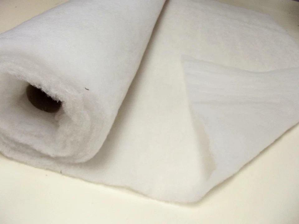 CRS FUR FABRICS Polyesterwatte DACRON Polsterung Steppung 70 g/m²/2 Unzen - 30 Zoll/76 cm breit