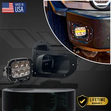 Toyota FJ Cruiser 2007–2014 Wing Delete Fog Light Brackets | Auxbeam 5-Inch