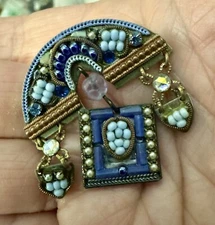 Ayala Bar Beaded Brooch Pin 