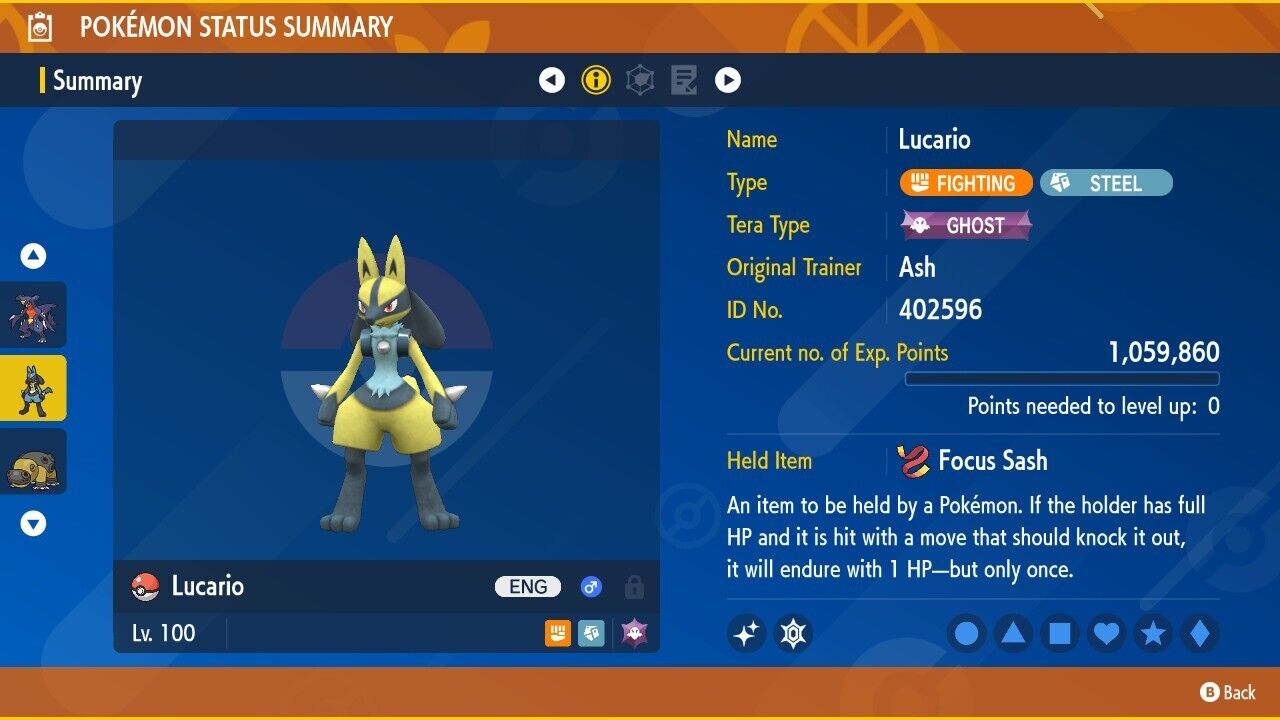 What Shiny Lucario Should Be : r/pokemon