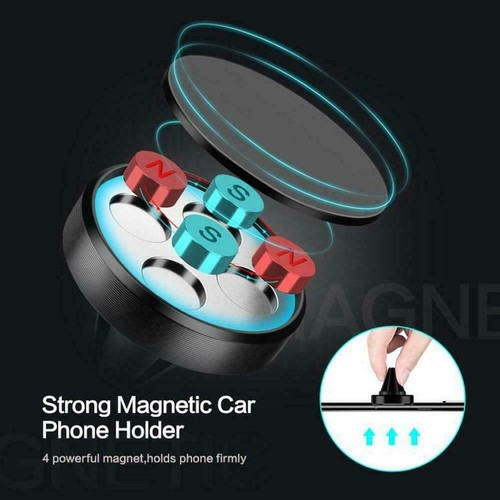 1 x Magnet Phone Car Holder Air Vent Stand Mount Universal Best - Photo 10 sur 16