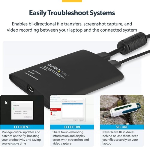 Multifunctional Portable KVM Adapter - USB & VGA for Effective Maintenance - 第 8/12 張圖片