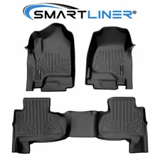 SMARTLINER Custom Fit Floor Mats 2 Row 2015-2020 Chevrolet Suburban GMC Yukon XL