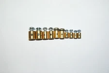 Solderless cable clamp ends motorcycle throttle clutch brake pull end set 10