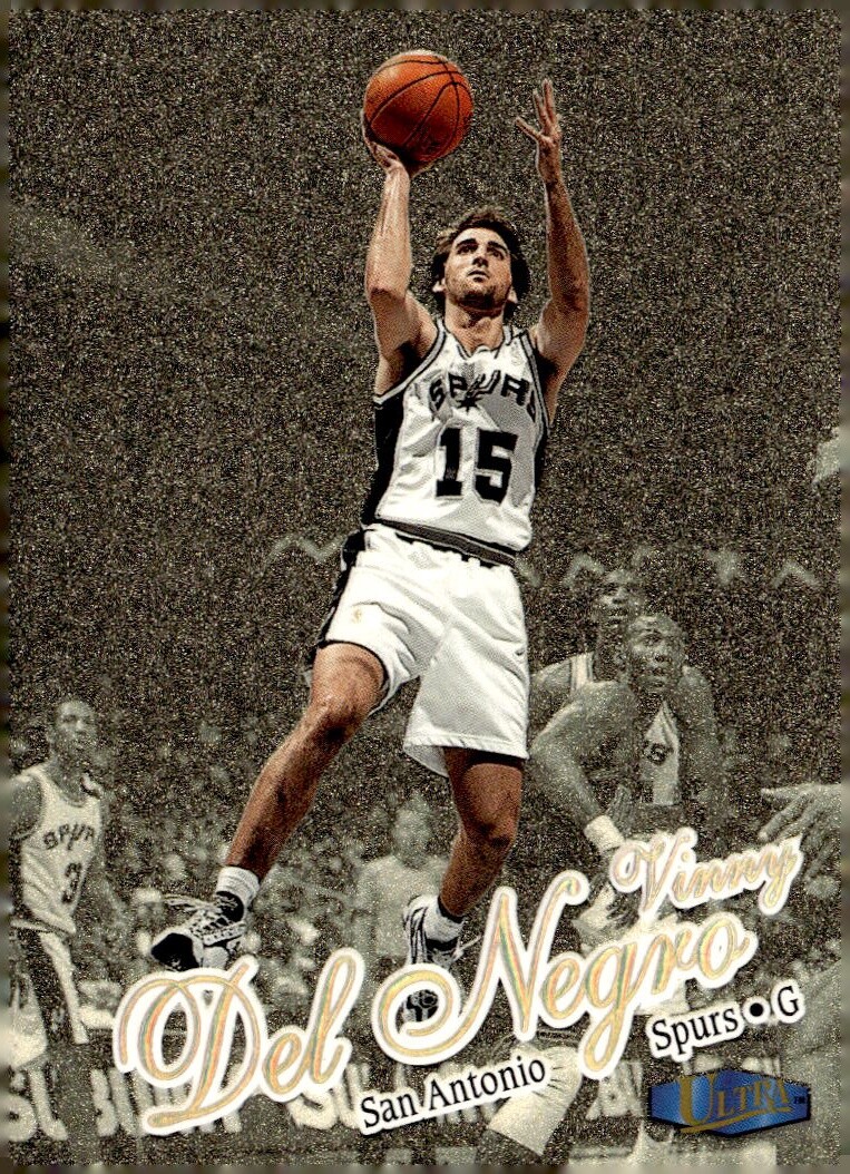 1997-98 Ultra #52G Vinny Del Negro Gold Medallion