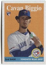 2019 Topps Archives CAVAN BIGGIO RC 1958 Topps Card #27 - TORONTO BLUE JAYS -