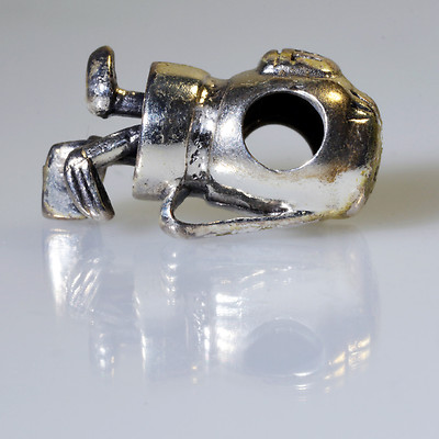 Individuality Beads IBB Sterling Silver Golf Tees Charm Bead